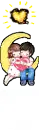 COUPLE ON THE MOON