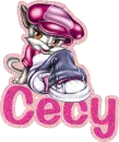 Cecy Smaller Pink Kitten