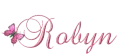 Robyn, animated butterfly