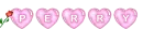 perry, hearts and rose