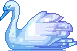 crystal swan