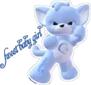 blue kitty