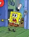 crazy spongebob
