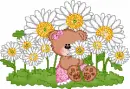 Flowers And Teddy