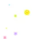 rainbow dots