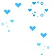 blue hearts