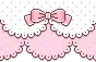 pink bow and lace