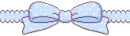 sweet blue bow divider