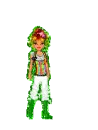 green girl