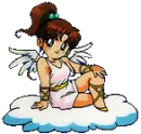 Brown Hair Angel