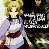 neva send a man to do a womens job