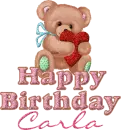 Happy Birthday Carla