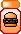 Mini Bottle With a Hamburger