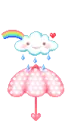 Cute Cloud and Umbrella
