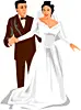 Groom and Bride