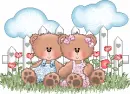 2 Teddies Sitting