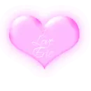 I Love Eric in a pink blinking heart