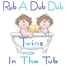 Twins In Tub