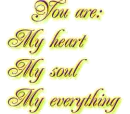 You are