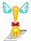 Cute Fork With Wings