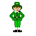 dancing irish boy