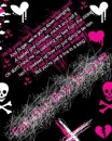 its kinda emo/ punk