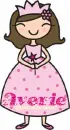 averie first name cute princess in pink