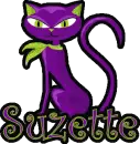 Suzettes Purple Kitty
