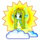 Light Faerie Snowglobe