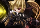 Anime girl with gun