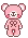 pink kawaii bear