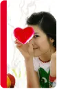 red heart