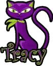 Tracy Purple Kitty