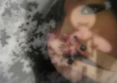 Emo girl with boken heart