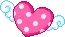 flying heart