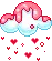 raining hearts