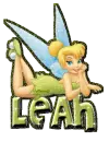 Leah w/tinker bell