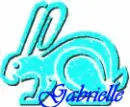 GÄbrielle Blue Bunny