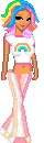 rainbow doll