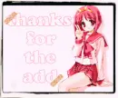 thanks for the add