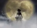Sora in front of kingdom hearts