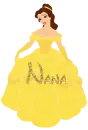 Belle for Nana without Glitter