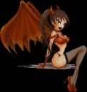 diable doll girl red heaven