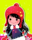 kawaii winter cutie