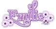 Emilie Purple Blossom (white b/g)