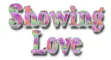 showing love