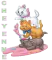 Cheyenne & Aristocats with Transparent Background