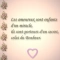 bonheur