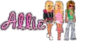 Glitter Text Allie- for alliestephie