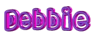 DEBBIE purple pink pulse